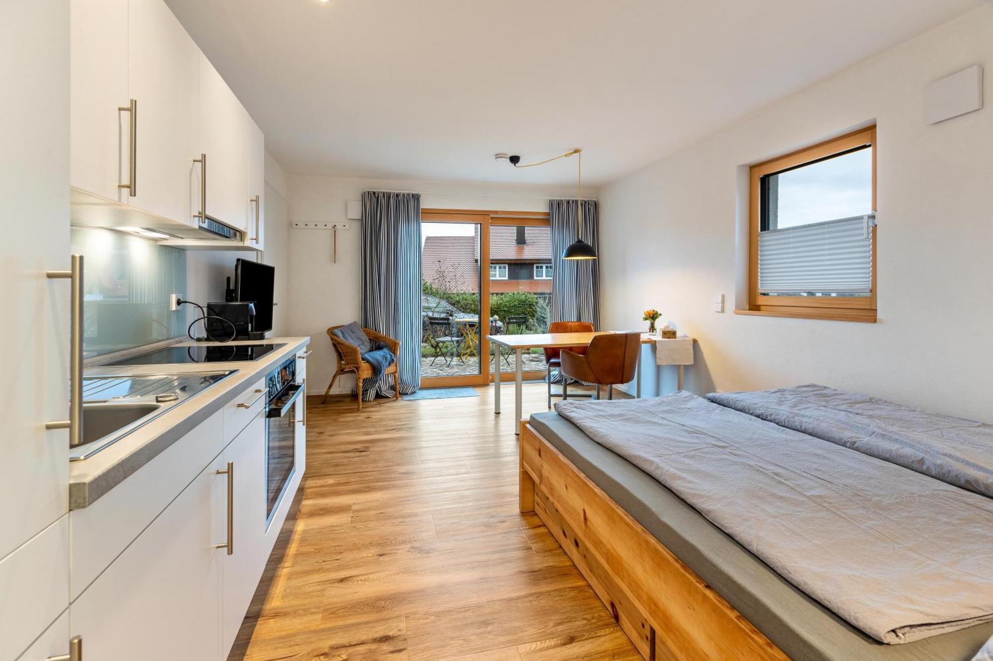 Ferienwohnung Sonnenhalde Moos  Luaran gambar